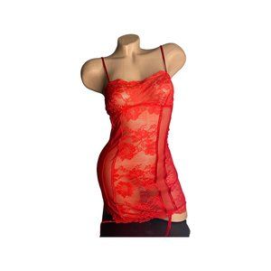 VS Red Lace dress